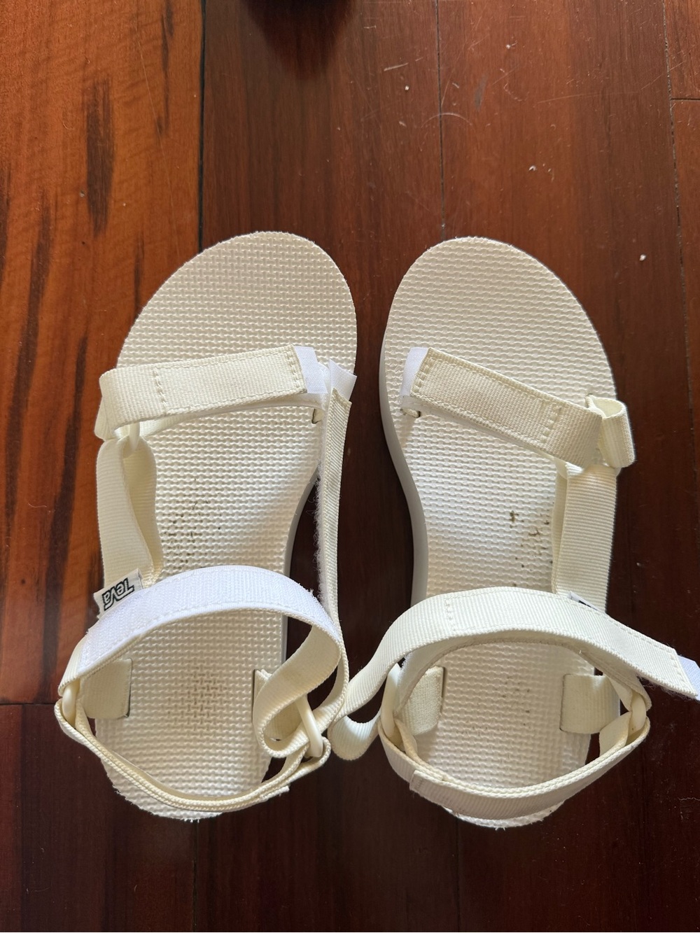 Teva Cream Strappy Women's Sandals